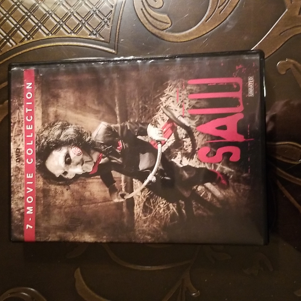 7 Movie Complete DVD Saw Series 4 Dvd's